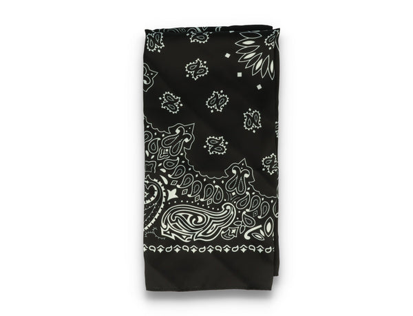 Satin Bandana Black/White - LOKK