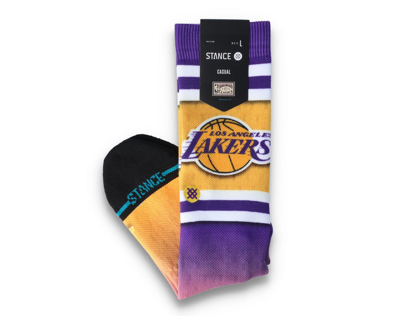 Stance Fader LA Lakers Purple