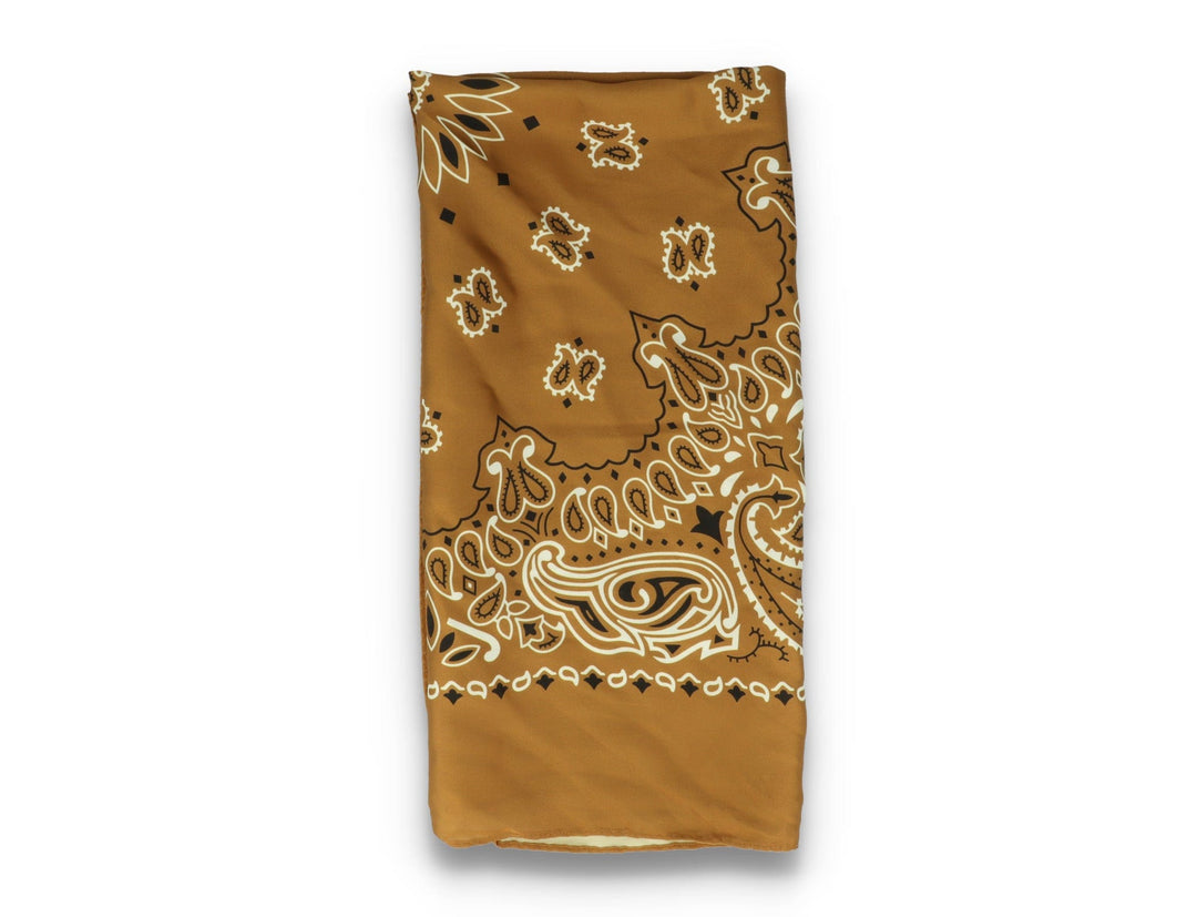 Satin Bandana Cognac Brown - LOKK