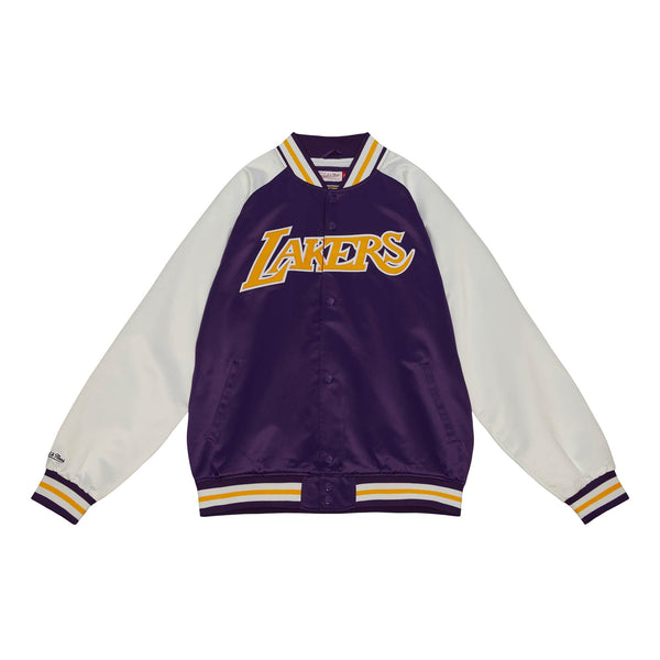 Primetime Light Weight Satin Jacket Los Angeles Lakers - LOKK