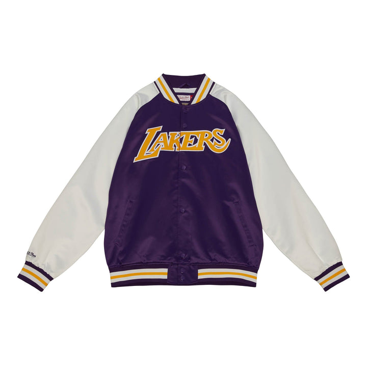 Primetime Light Weight Satin Jacket Los Angeles Lakers - LOKK