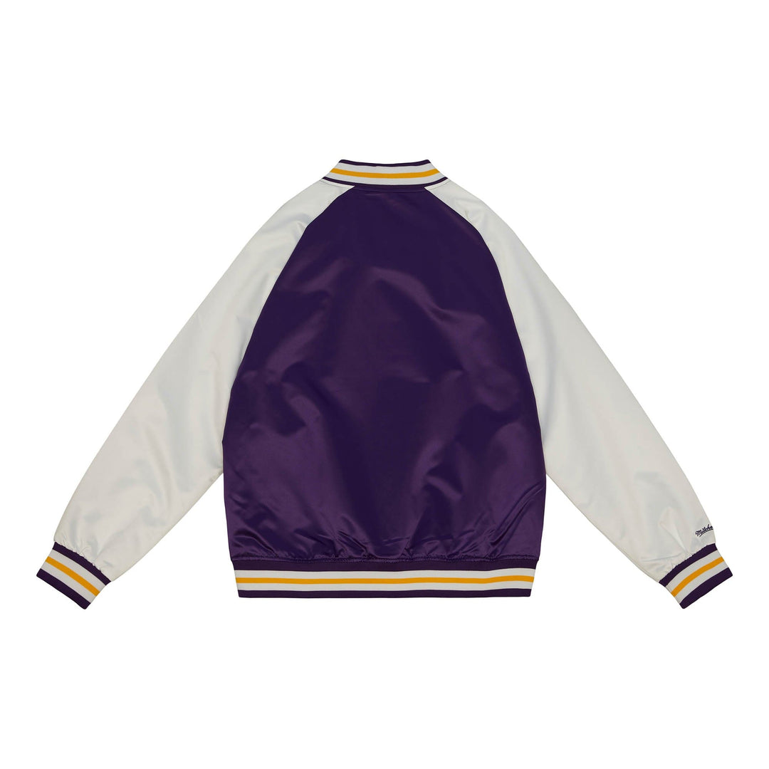 Primetime Light Weight Satin Jacket Los Angeles Lakers - LOKK