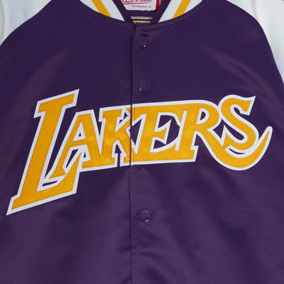 Primetime Light Weight Satin Jacket Los Angeles Lakers