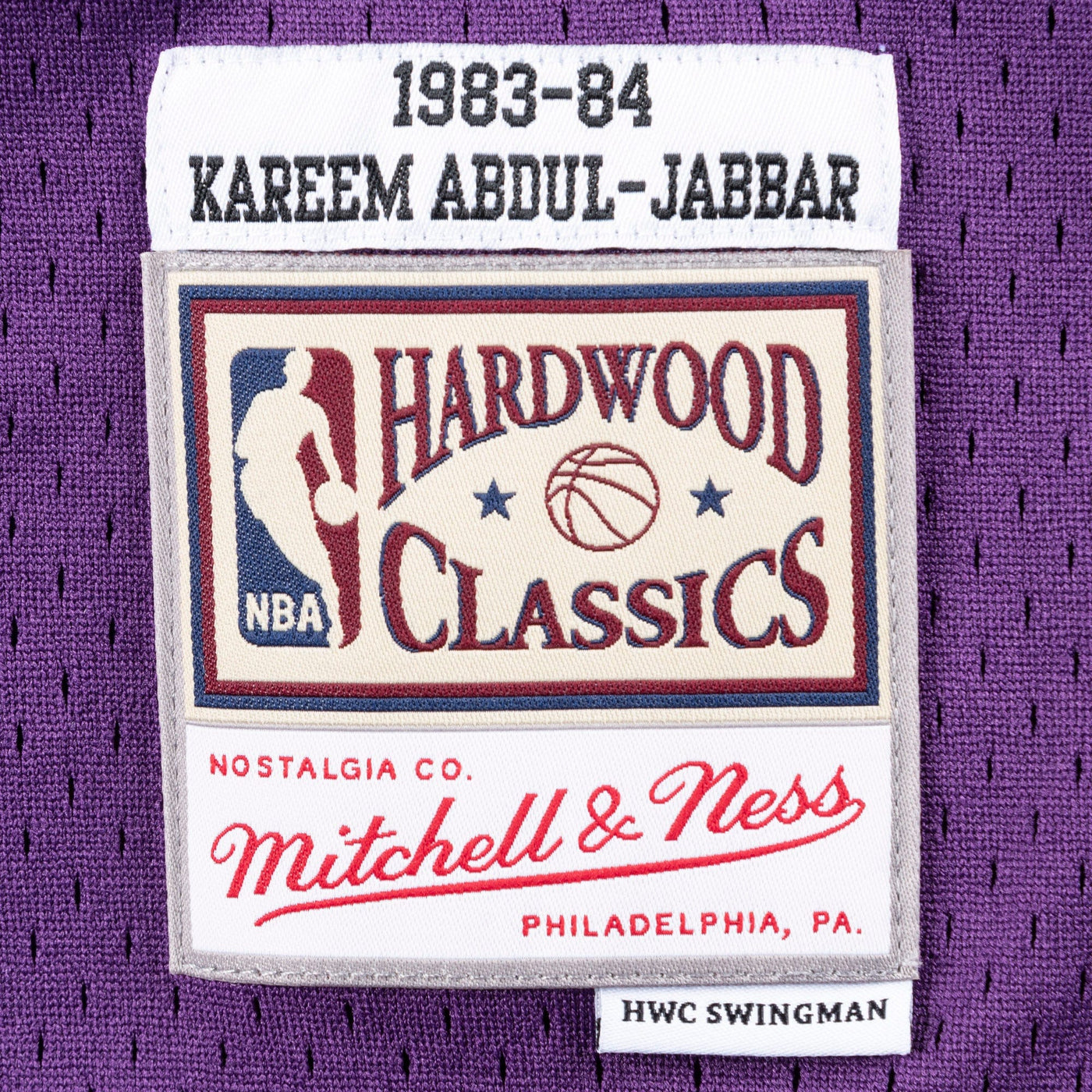 Los Angeles Lakers Swingman Jersey Kareem Abdul-Jabbar