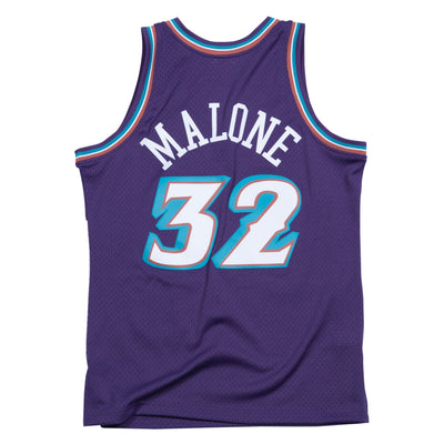 Utah Jazz Swingman Jersey Karl Malone 96