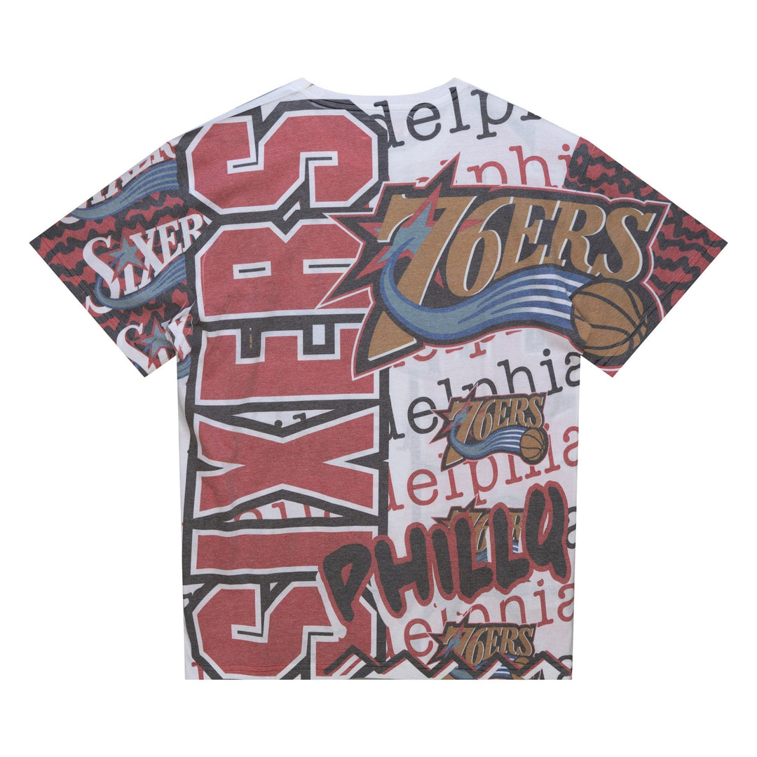 Philadelphia 76ers Jumbotron 2.0 Sublimated S/S Tee - LOKK