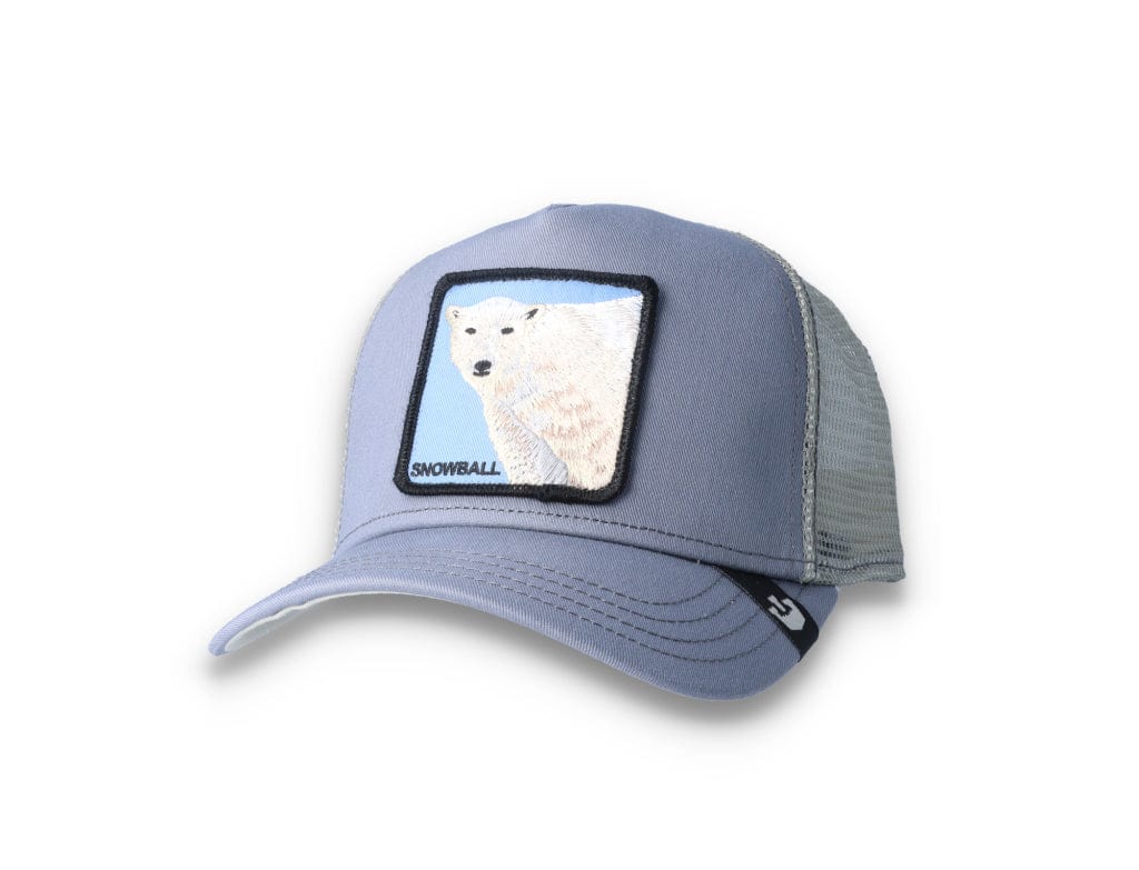 Goorin Trucker Cap Ice Bearrr Grey - LOKK