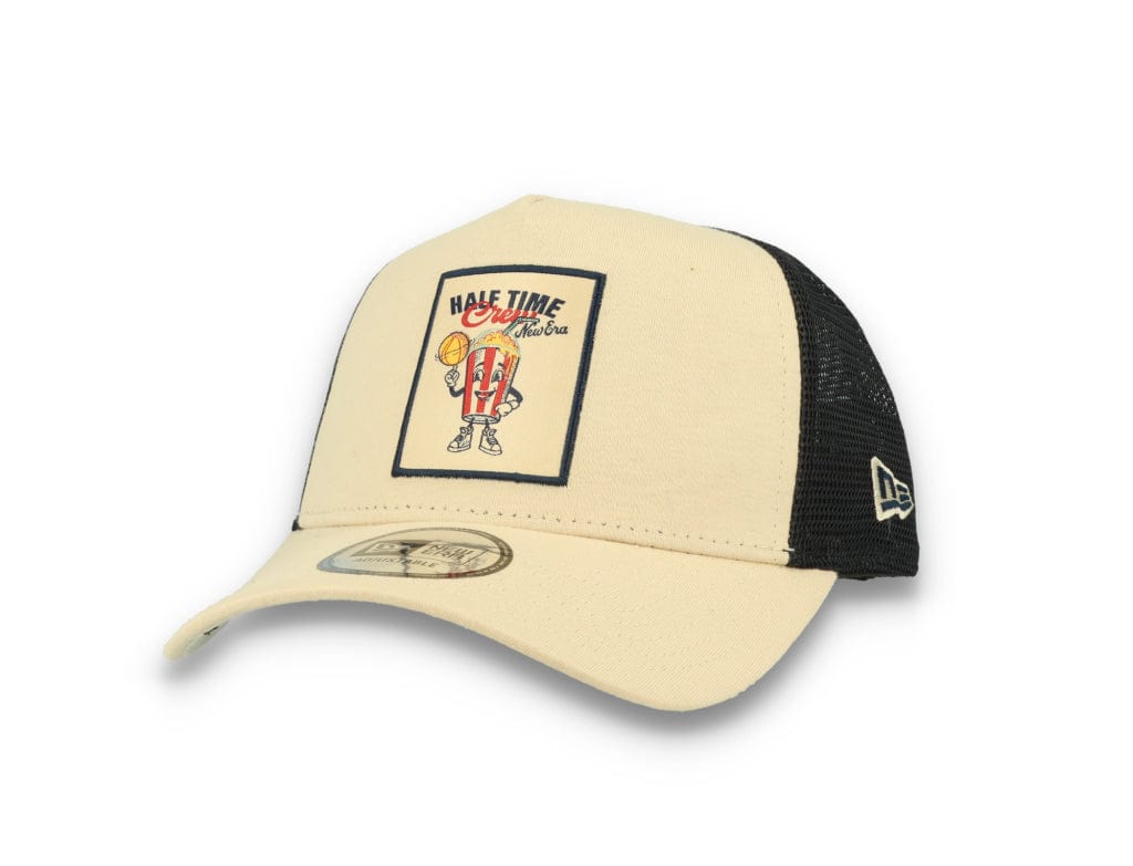 9FORTY A-Frame Trucker Cap Half Time Stone - LOKK