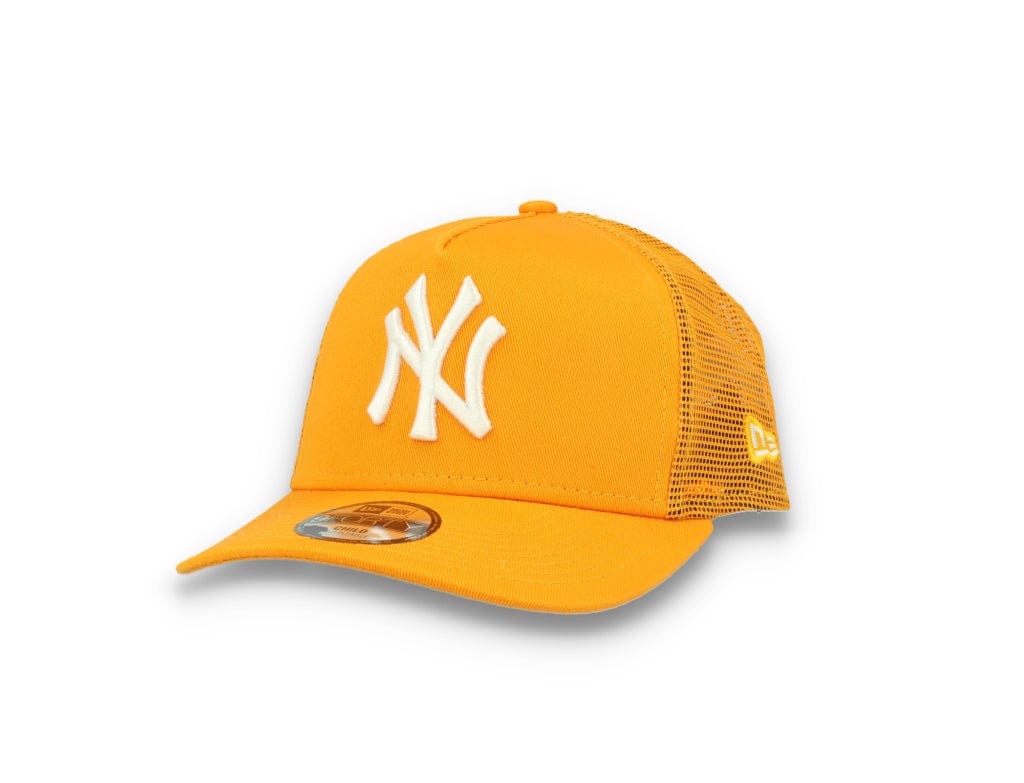 Kids Trucker Cap Tonal Mesh NY Yankees Orange - LOKK