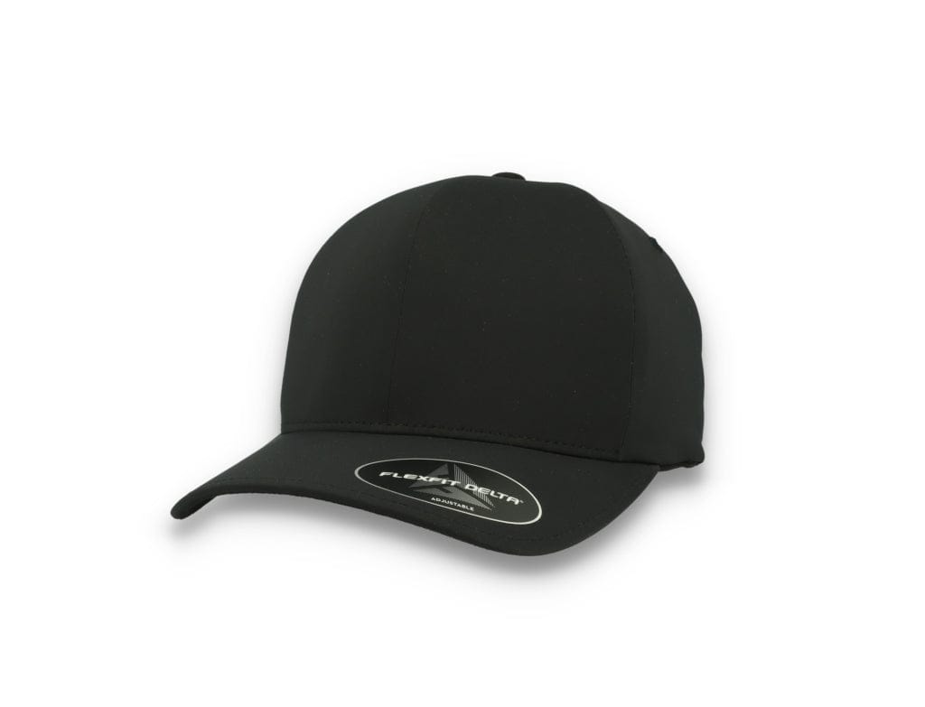 Flexfit Delta Adjustable 180A Black - LOKK