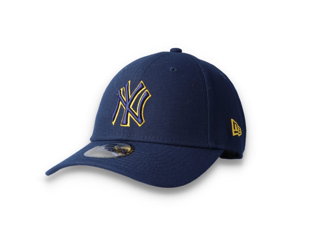 9FORTY POP Outline NY Yankees Navy/Yellow - LOKK