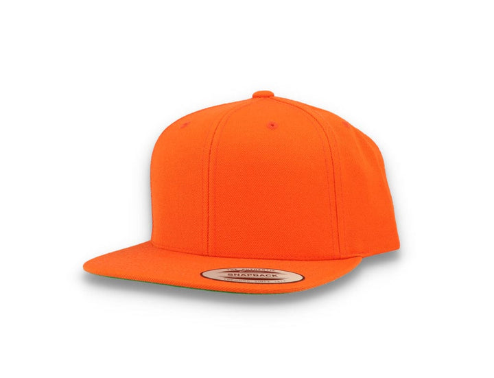 Orange Snapback Cap - Yupoong 6089M - LOKK