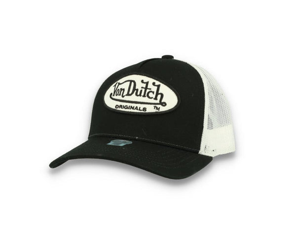 Von Dutch Trucker Cap Boston Black/White - LOKK