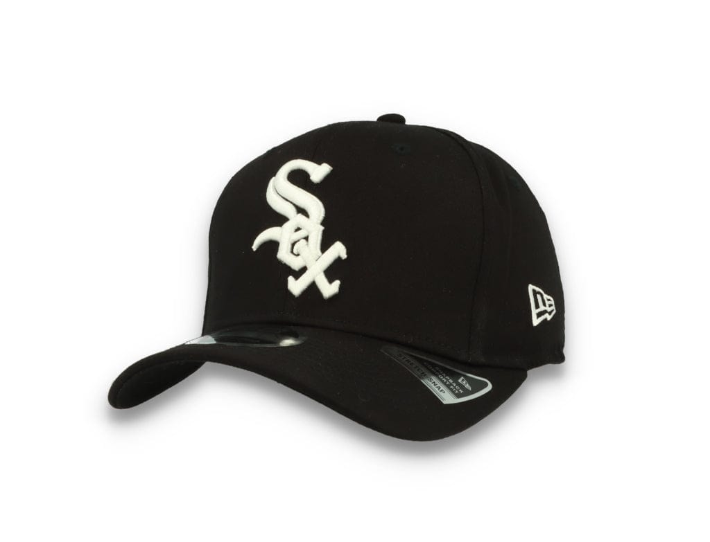 9FIFTY Stretch-Snap MLB Logo Chicago White Sox Black/White - LOKK