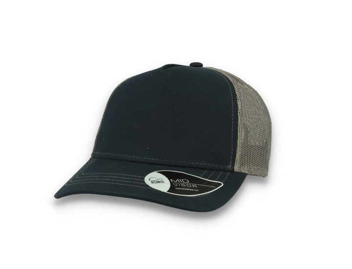 Trucker Cap Navy/Dark Grey Atlantis Rapper Canvas - LOKK