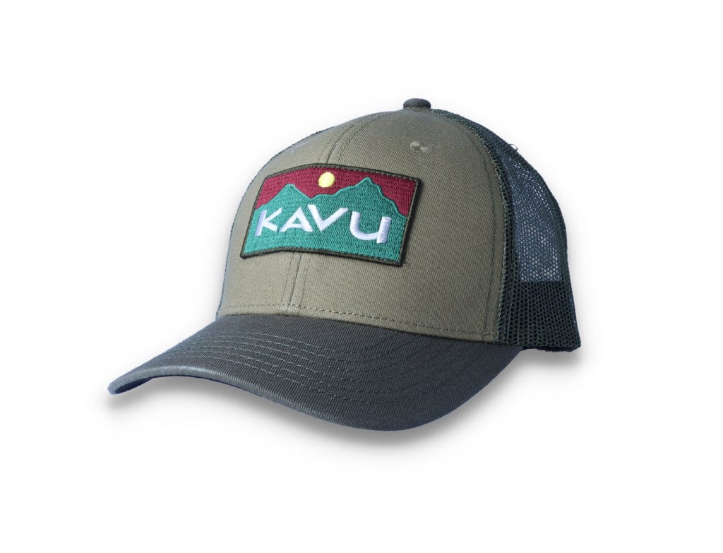 Above Standard Trucker Cap Green Moss - LOKK