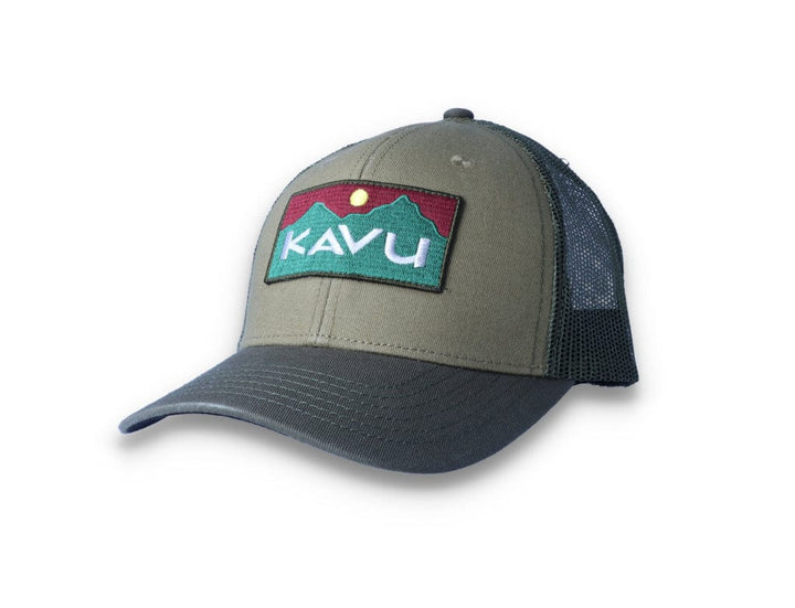 Above Standard Trucker Cap Green Moss - LOKK