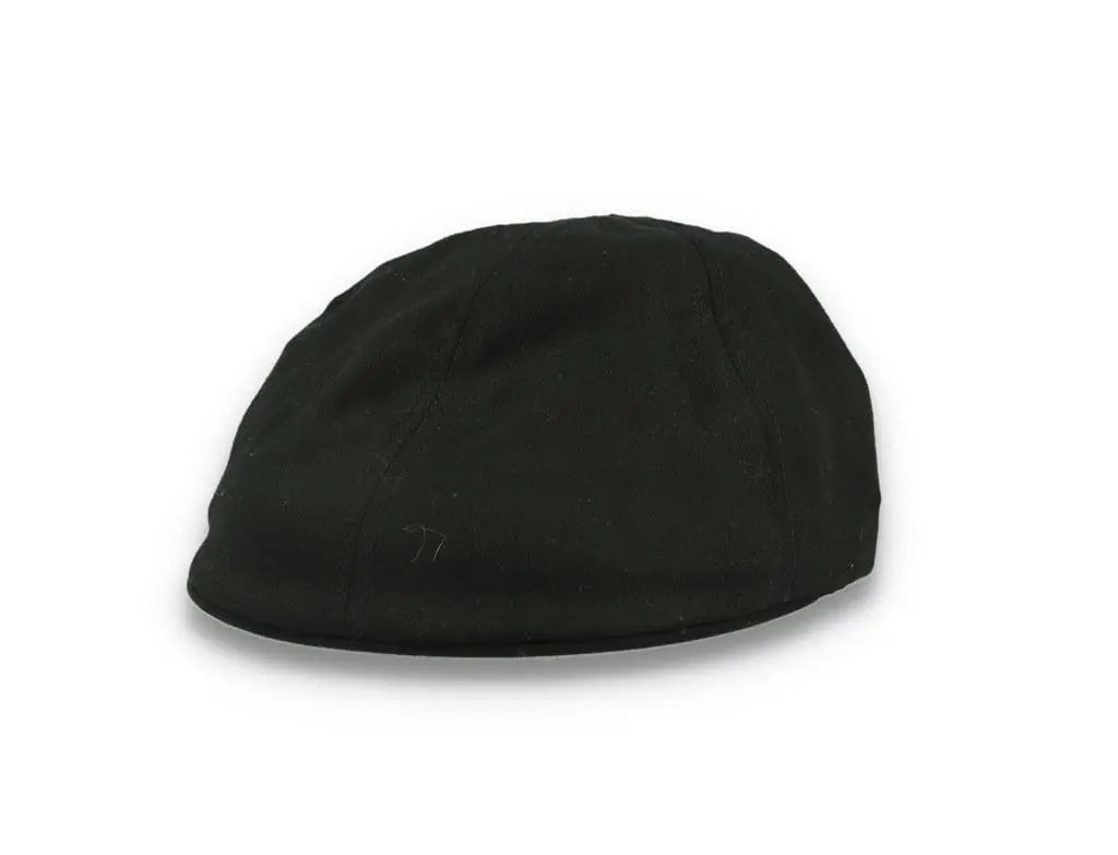 Flexfit Sixpence Black Flat Cap - LOKK