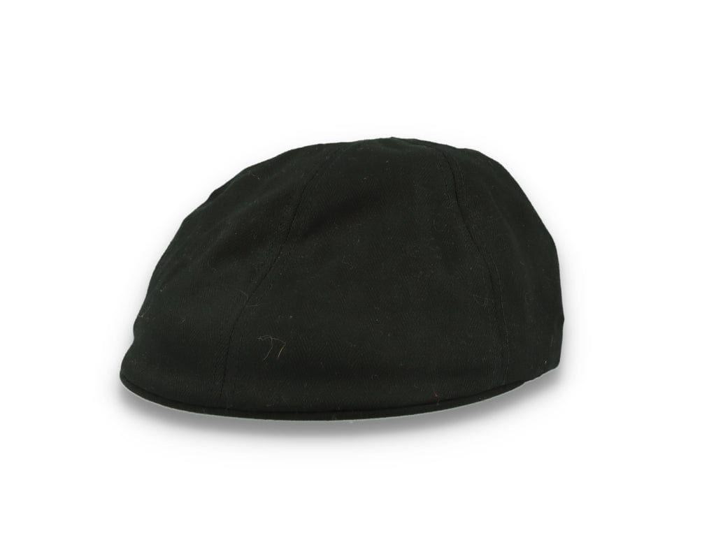 Flexfit Sixpence Black Flat Cap