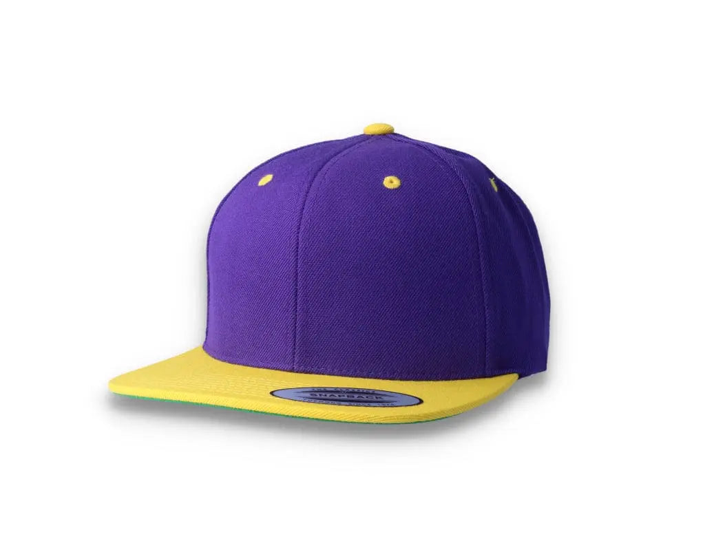 Yupoong Classic Snapback 6089MT Purple/Gold - LOKK