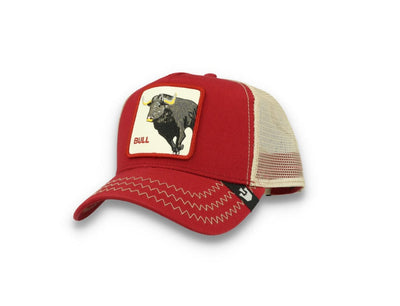 Goorin Trucker Cap  The Bull Red