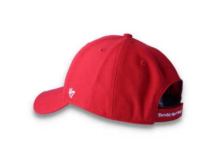 Cap NHL 47 MVP Wool Detroit Red Wings Red