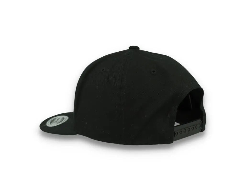 Yupoong Classic 5-Panel Snapback 6007 Black - LOKK