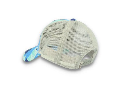 Von Dutch Trucker Cap Austin Cotton Twill Blue Camo