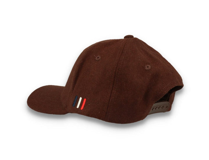 Wool II Baseball Cap Coffee Brown/Ivory - LOKK