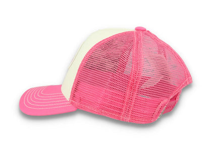 Trucker Boston White/Pink