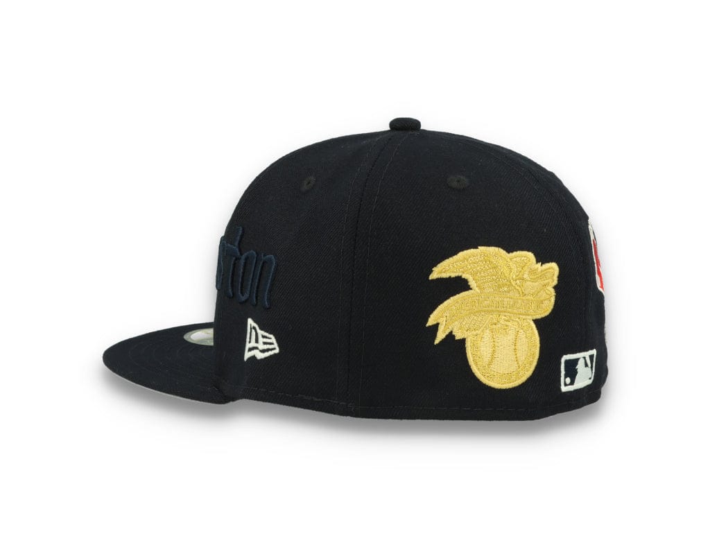 59FIFTY Script Boston Red Sox Dark Navy