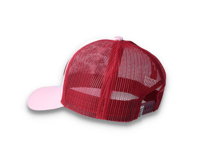 Von Dutch Trucker Cap Satin Pink/Red