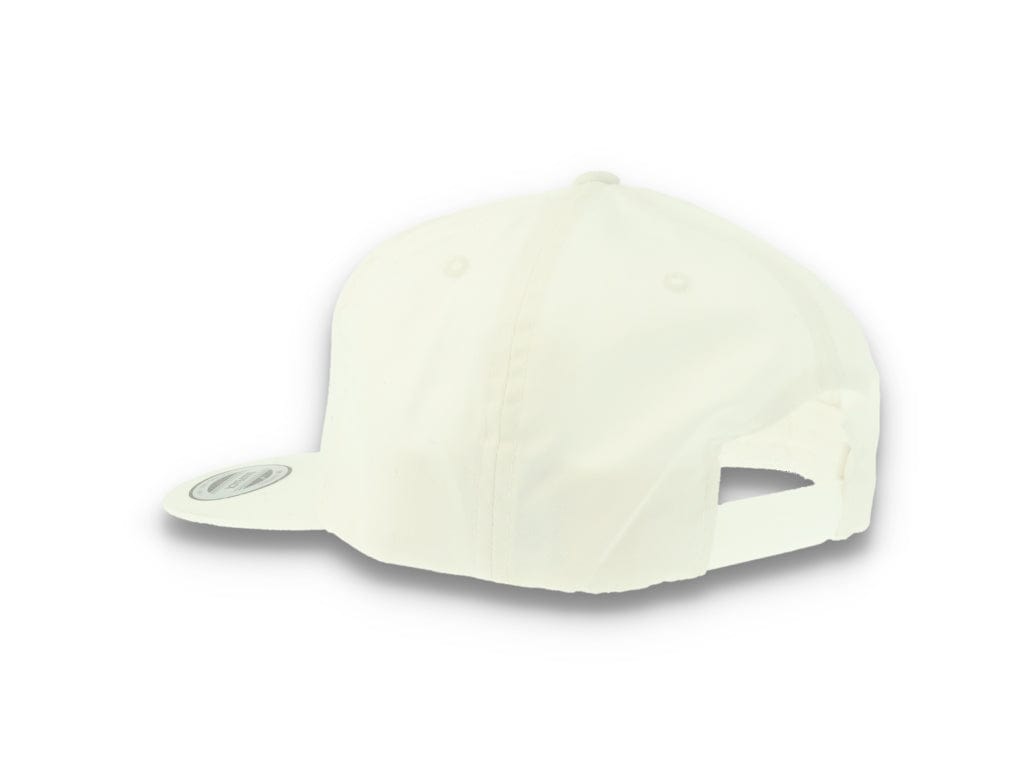 Yupoong 6502 Unstructured 5-Panel Snapback Cap White - LOKK