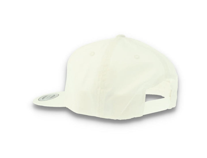 Yupoong 6502 Unstructured 5-Panel Snapback Cap White - LOKK