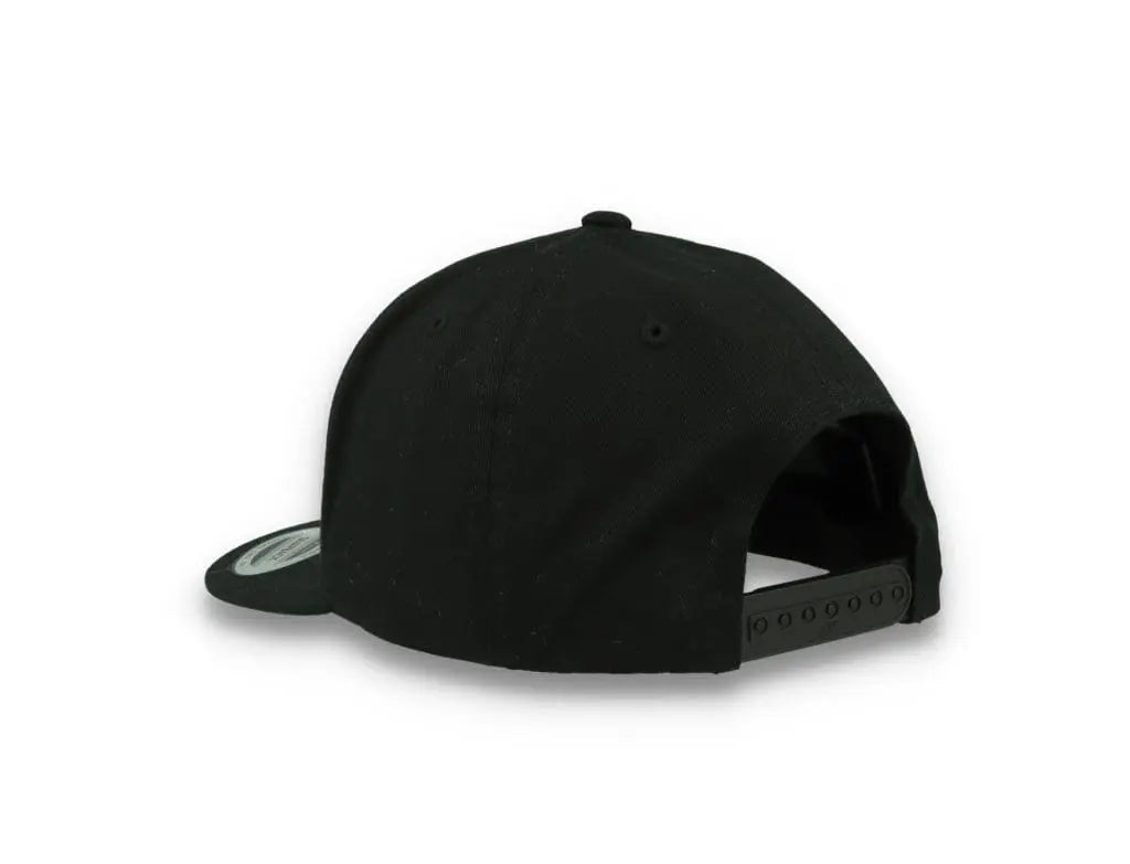 Yupoong Classic 5-Panel Snapback 6007 Black - LOKK