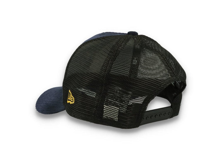 Trucker Cap Tie Dye NY Yankees Navy/Yellow - LOKK