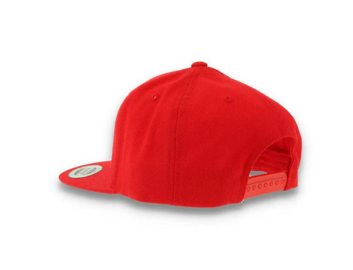 Yupoong Classic Snapback 6089M Red/Red Undervisor - LOKK