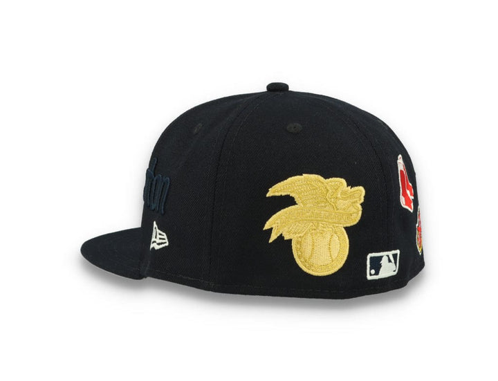 59FIFTY Script Boston Red Sox Dark Navy - LOKK