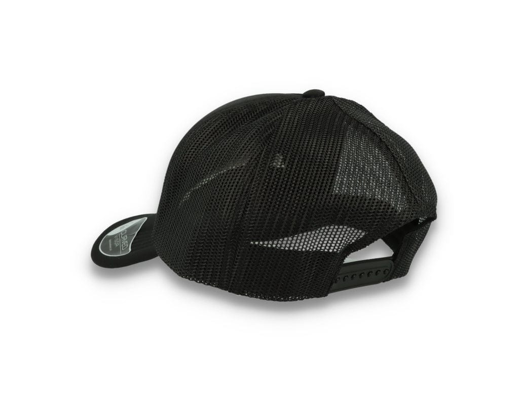 Trucker Cap Black/Black Atlantis Rapper Foam - LOKK