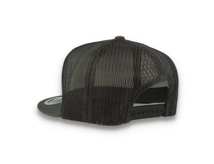 Classic Trucker Cap Dark Grey/Dark Grey - Yupoong 6006 - LOKK