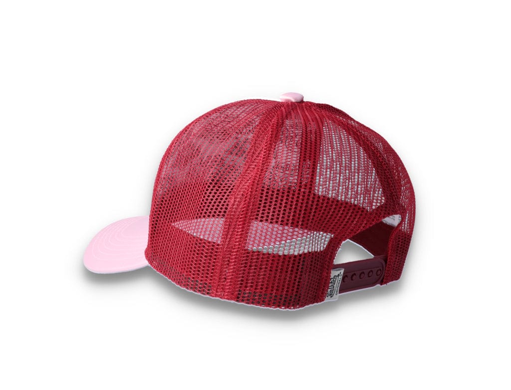 Von Dutch Trucker Cap Satin Pink/Red - LOKK