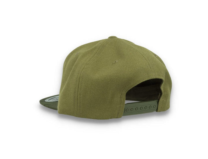 Yupoong Snapback Camo Visor 6089CV Olive Green - LOKK