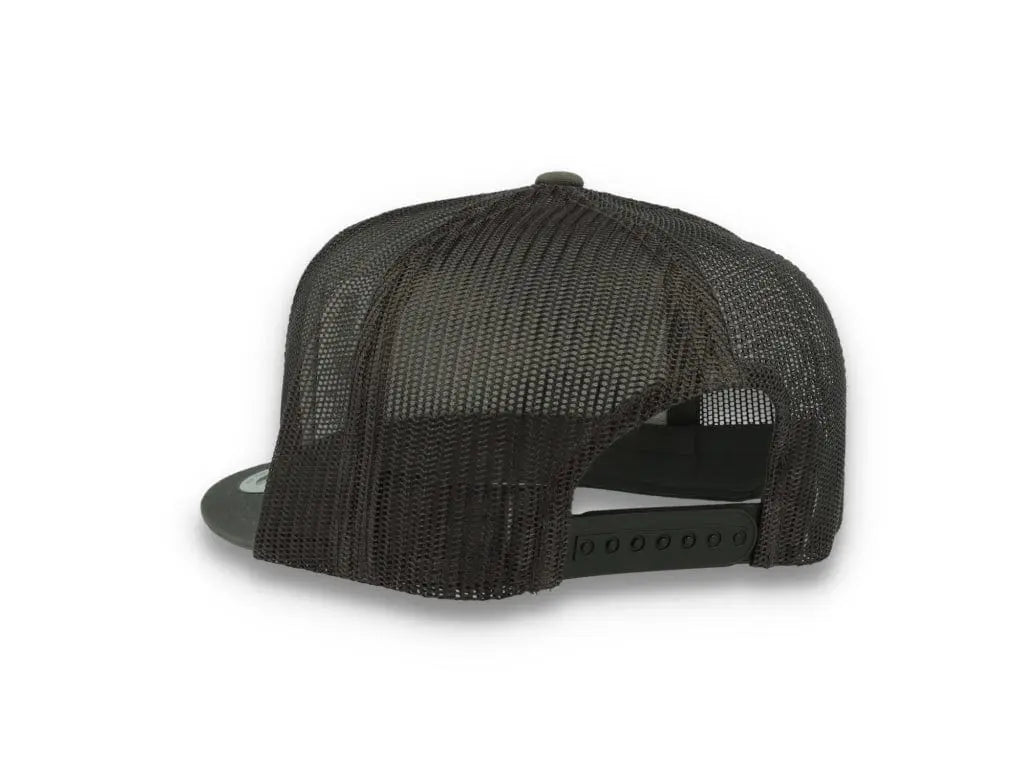 Classic Trucker Cap Dark Grey/Dark Grey - Yupoong 6006 - LOKK