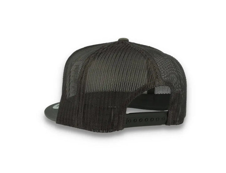 Classic Trucker Cap Dark Grey/Dark Grey - Yupoong 6006 - LOKK