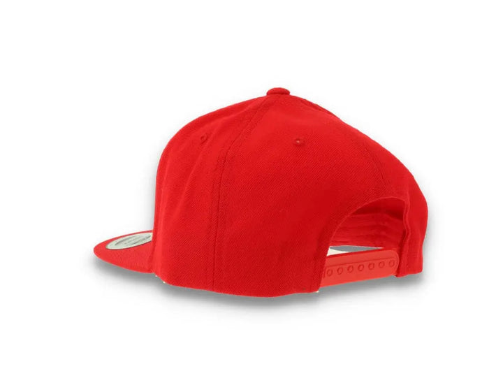 Yupoong Classic Snapback 6089M Red/Red Undervisor - LOKK