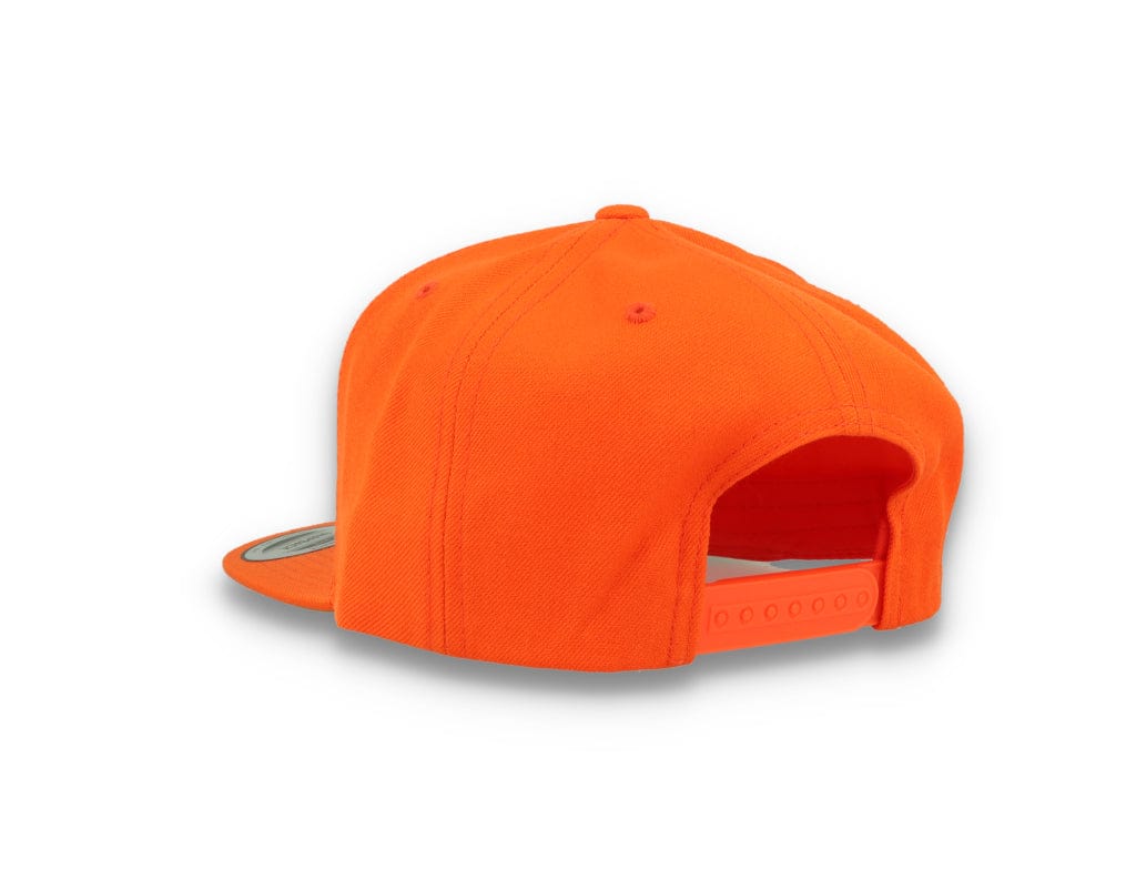 Orange Snapback Cap - Yupoong 6089M