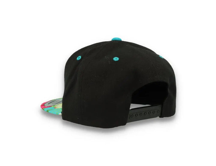 Yupoong Snapback Hawaii 6089HW Black/Aqua - LOKK
