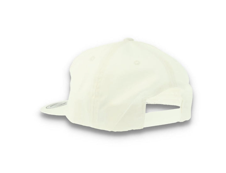 Yupoong 6502 Unstructured 5-Panel Snapback Cap White - LOKK