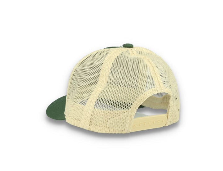 Trucker Cap Alpha Block X C MP Mesh Cap Dark Forest/Off White - LOKK