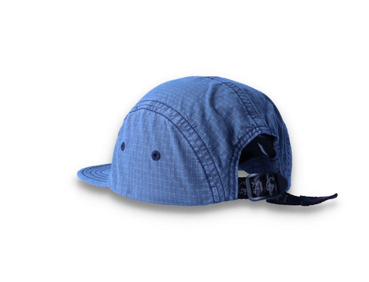 Cap 5-Panel Bedrock Blue Pigment - LOKK